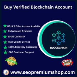 Buy Verified Blockchain Account